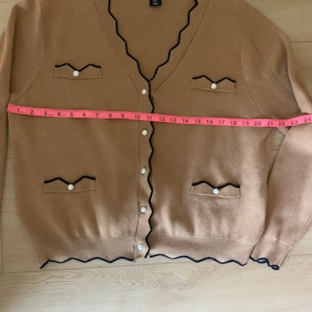 ✨ Adrienne Vittadini Cardigan – Size M – Chic, Cozy & Cute! 💕 - Picture 6 of 12